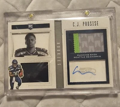 2016 Panini Playbook C.J Prosis Booklet RC Dual Patch Auto /99 - Image 1 of 2