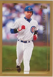 1999 Topps Jose Hernandez #90 Chicago Cubs Baseball - Picture 1 of 1