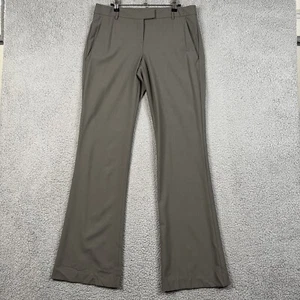 Theory Damenhose Größe 10 taupe Bootcut niedriger Bund schmale Passform Vintage volle Länge - Bild 1 von 14