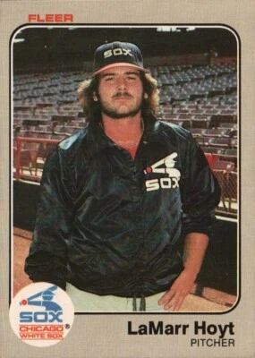 1983 Fleer Baseball #238 - LaMarr Hoyt - Chicago White Sox   83-961 - Image 1 of 2
