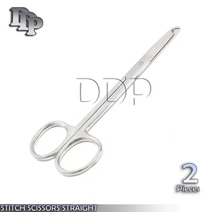 2 Pieces Of Spencer Stitch Scissors 5.5" Delicate Surgical Instruments - Picture 1 of 3