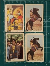 (4) 1968 Swedish Dutch beatles back Tremeleos BAND CARD Hansel Gretel winnetou