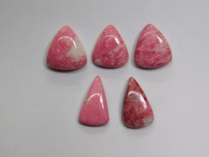 Piedra preciosa suelta cabujón tulita rosa 100 % natural para joyería 55 quilates ME-2853 - Imagen 1 de 4