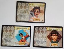 Harry Potter TCG 3 card Lot of Rare Harry Potter character cards, all different