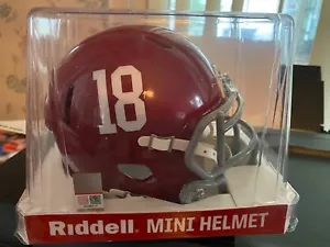 ALABAMA CRIMSON TIDE UNSIGNED LICENSED RIDDELL MINI HELMET! - Picture 1 of 1