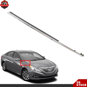 Right Side Front Fender Chrome Garnish Molding Trim For Hyundai Sonata 2011-2014 - Picture 1 of 10