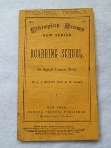 RARE-Ethiopian Drama New Series #23-Boarding School by A.J. Leavitt & H.W. Eagan - Bild 1 von 10