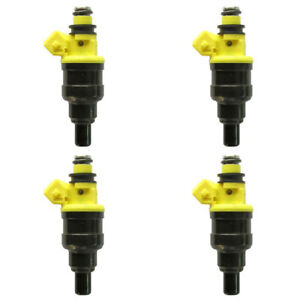 Fuel Injector Set For Dodge & Plymouth Colt Eagle Summit Mitsubishi Mirage
