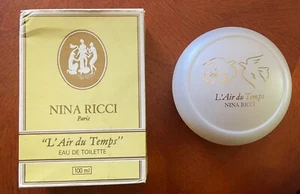 VTG Nina Ricci Paris  L'Air du Temps Eau de Toilette  100 ml  - Lalique Bottle - Picture 1 of 9