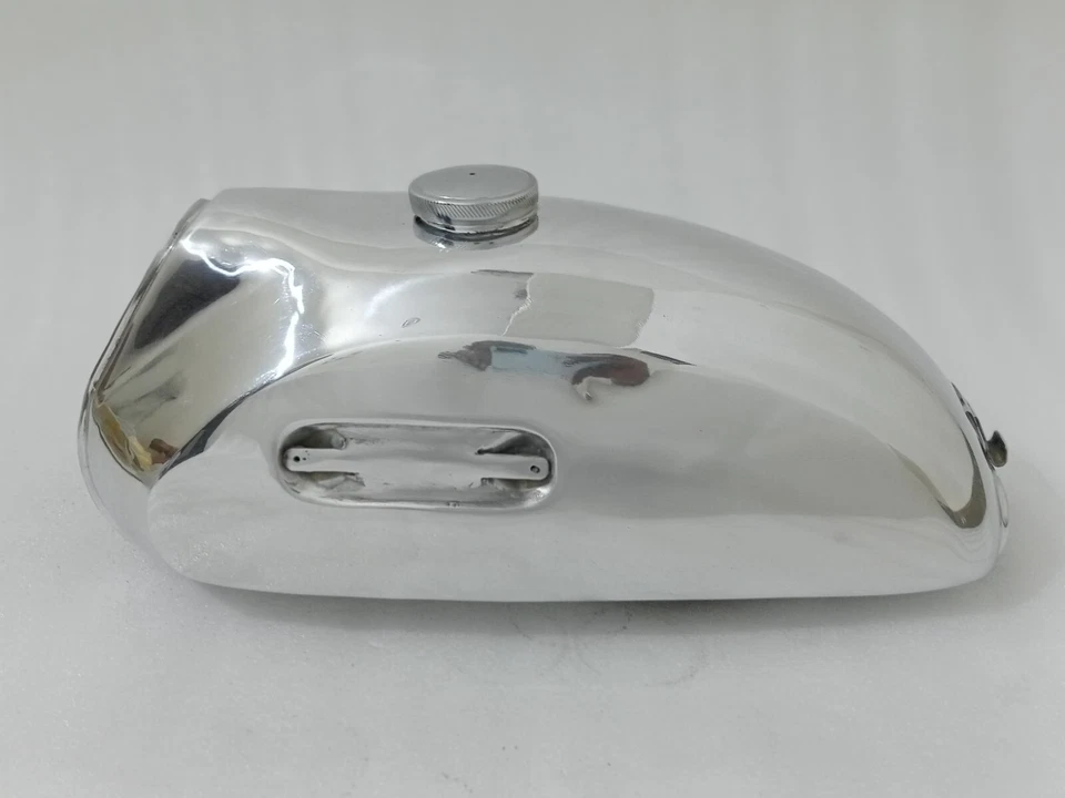 Yamaha CT1 CT 175 1970 aleación de aluminio combustible gasolina tanque de gasolina + tapa | apto para Foto 1 de 4