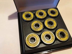 VAMOS Speed Bearings - ABEC11 RS Premium Kugellager Gelb -Longboard Speed Fidget - Bild 1 von 4