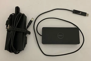 Dell D6000 USB-C 3.0 Universal 4K 5K Docking Station with 130w AC Adapter Tested - Picture 1 of 5