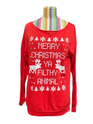 Pulôver suéter feio Natal engraçado Ethan & Cocoa tamanho P 0631 - Imagem 1 de 4