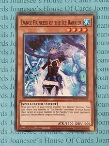 Tarjeta Dance Princess of the Ice Barrier HAC1-EN050 Yu-Gi-Oh 1ª Edición Nueva - Imagen 1 de 3
