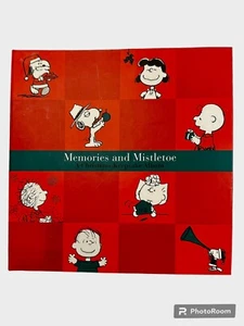 Erinnerungen & Mistelzweig Ein Weihnachten Andenken Album Snoopy Peanuts Schulz Neu Geschenk - Bild 1 von 8