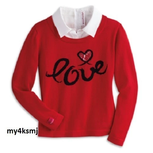 American Girl кукла Grace's красный свитер для девочек матч Grace City наряд S M L - Изображение 1 из 1