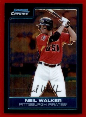 2006 Bowman Chrome Draft Future's Game Prospects #5 Neil Walker. - Image 1 of 2