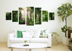 3D Sunny Trees View 84 Unframed Print Wall Paper Decal Wall Deco Indoor AJ Jenny - Picture 1 of 6