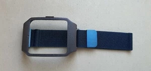 Sony SmartWatch 3 SWR50 carcasa de brillo violeta y correa magnética de malla metálica azul - Imagen 1 de 11