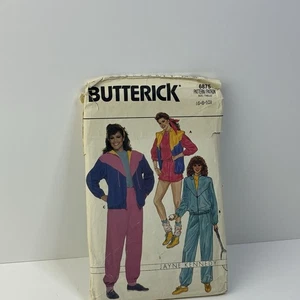 Tracksuit Jacket Pants Shirt Vest Size 6-8 CUT 8 Loose Fit Pattern 6875 Vintage - Picture 1 of 2