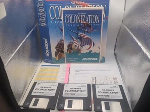 Sid Meier's Colonization Create A New Nation IBM - Caja exterior dañada - ver descripción - Imagen 1 de 9