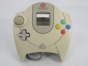 Original == OEM Dreamcast HKT-7700 nur kabelgebundener Controller # # weiß # # GETESTET - Bild 1 von 10