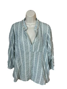 Zara Women's Embroidered Sheer Pom-Pom Accent Neckline Blouse SIze XS - Picture 1 of 8