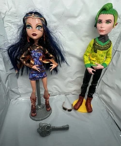 Monster High Dolls Boo York - Cleo de Nile + Deuce Gorgon Dolls - Picture 1 of 18