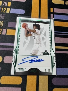 Autógrafo Leaf Trinity 2022-23 verde/20 #BA-JH1 Jett Howard RC-Michigan como nuevo - Imagen 1 de 2