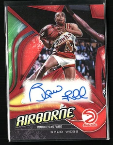 Panini Chronicles Airborne Signatures 2019-20 #AB-SWE Spud Webb automático casi nuevo/como nuevo+ - Imagen 1 de 2