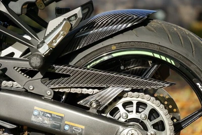 Kawasaki Z1000SX/Ninja 1000SX/Ninja 1100SX CARBON 4X4 Twill rear hugger exdender - Изображение 1 из 4