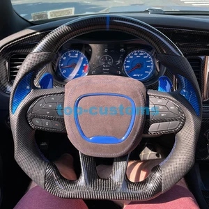 Customized Carbon Fiber Steering Wheel For charger challenger scat pack gt 2015+ - Picture 1 of 1