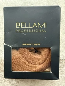 BELLAMI Professional Infinity Weft 20" GINGER #30 Natural Hair extensions 80g - Picture 1 of 11
