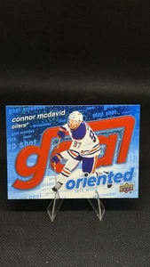 2025-26 UD Series 1 Goal Oriented GO-11 Connor McDavid, Edmonton Oilers - Bild 1 von 2