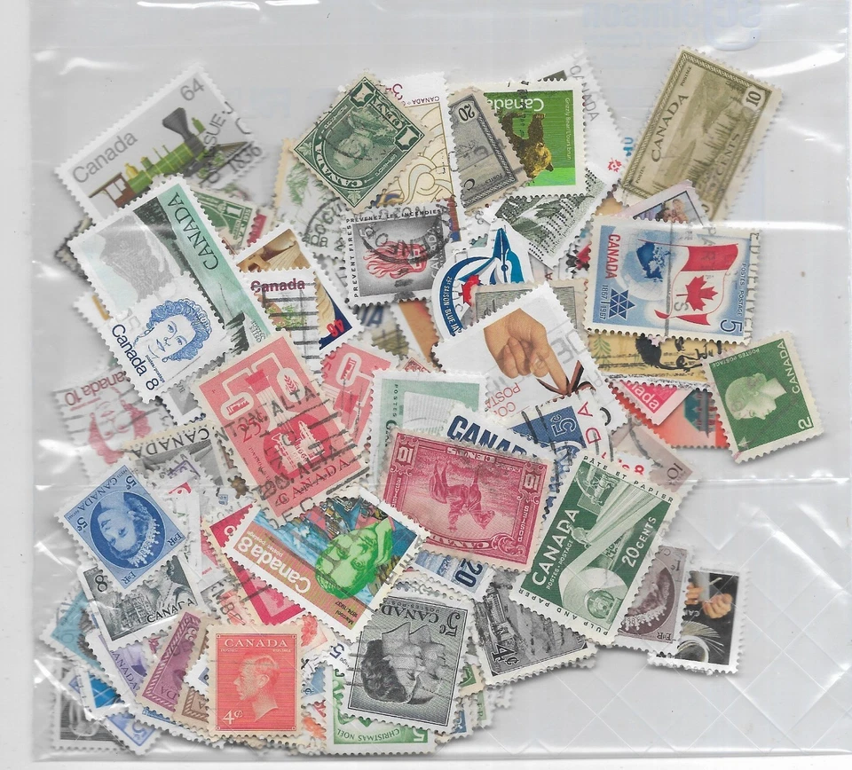175 Used Canada Stamps - Image 1 of 1