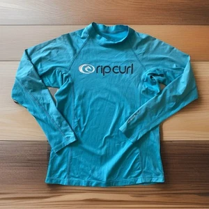 Rip Curl Youth Long Sleeve 50+ UPF Rash Guard Size Large (12) - Picture 1 of 5