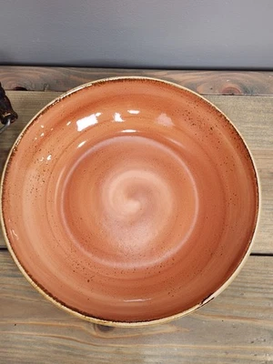 STEELITE INTERNATIONAL Steelite Craft Terracotta Bowl Coupe England 10" 11330569