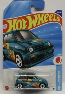 2025 HOT WHEELS F CASE TREASURE HUNT '85 HONDA CITY TURBO II TEAL HW J-IMPORTS  - Bild 1 von 1