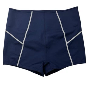 Free People FP Movement Shorts Damen M mittelblau hohe Taille Stretch 2" Yoga - Bild 1 von 23
