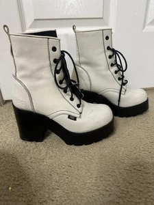 ROC Platform Heeled Boots 39 - Picture 1 of 6