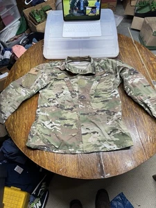 US Air Force Camouflage Coat Mens Medium Long Combat Jacket Education Training - Picture 1 of 7