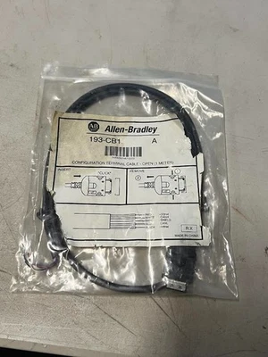 Allen Bradley 193-CB1 Series A Configuration Terminal Cable 1M New - Image 1 of 3