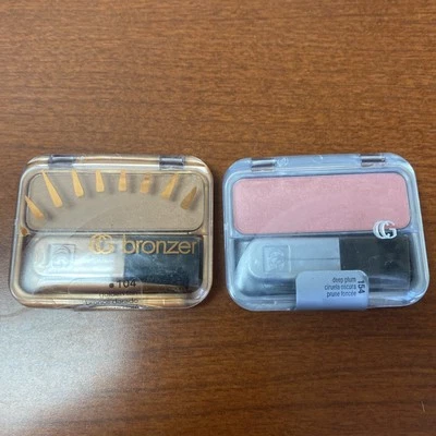 COVERGIRL Cheekers Bronzer 104 GOLDEN TAN NOB + Cheeker 154 - Image 1 of 3