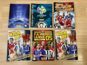 Merlin Panini Sticker Albums - 6 No. World Cup,Champions League- Some Stickers - Picture 1 of 2
