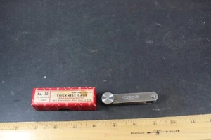 Starrett No.72 Thickness Gage - Picture 1 of 4