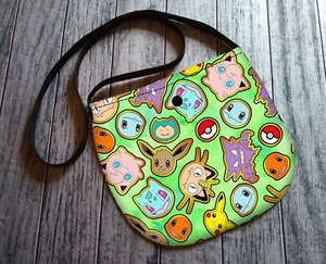 Poke Umhängetasche Unisex Tasche Handtasche Beuteltasche Festival Handarbeit auf Bestellung - Bild 1 von 4