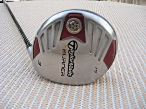 TaylorMade Burner #3 Fairway Wood 15*/ REAX SuperFast 50 gram Reg Shaft/RH / 43” - Picture 1 of 12