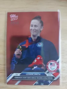 Leanne Smith 2024 Topps Now Red Foil Parallel. #4/10. Card 33. Team USA. - Picture 1 of 3