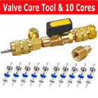 HVAC Tool AC Schrader Valve Core Remover Dual Size1/4' and 5/16' Port Installer