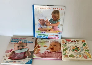 4 x Annabel Karmel Cookbook Bundle For Babies & Toddlers:Recipes & Meal Planner - Picture 1 of 12